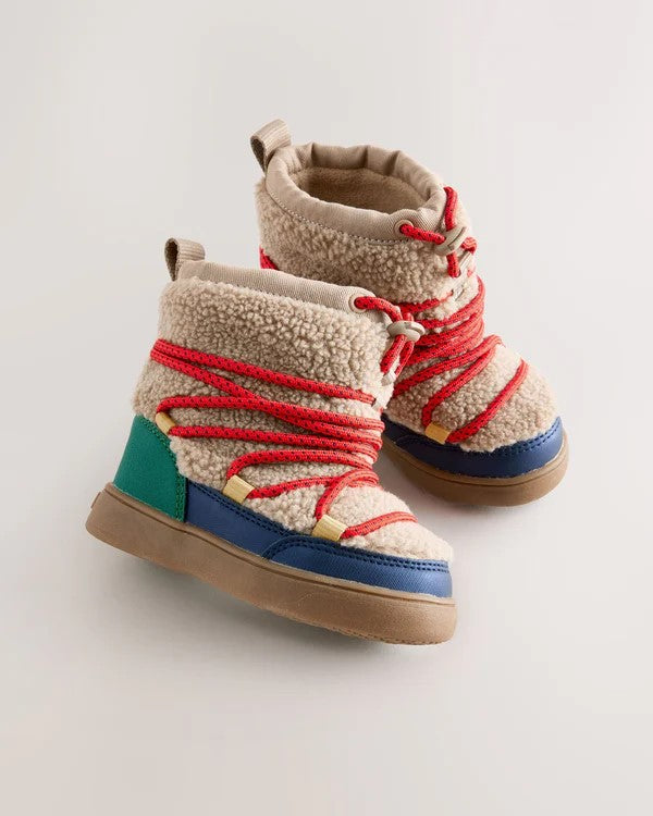 Neutral Borg Bungee Pull On Boots