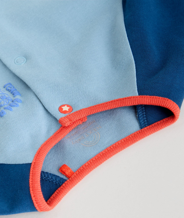 Multi Varsity Baby Sleepsuits