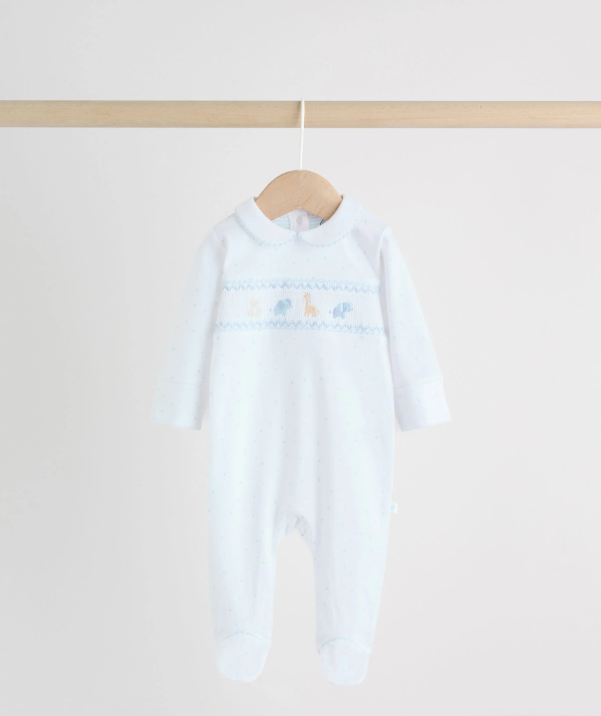 Sky Blue Sleepsuits 3 Pack