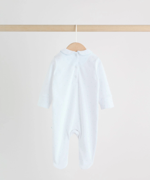 Sky Blue Sleepsuits 3 Pack