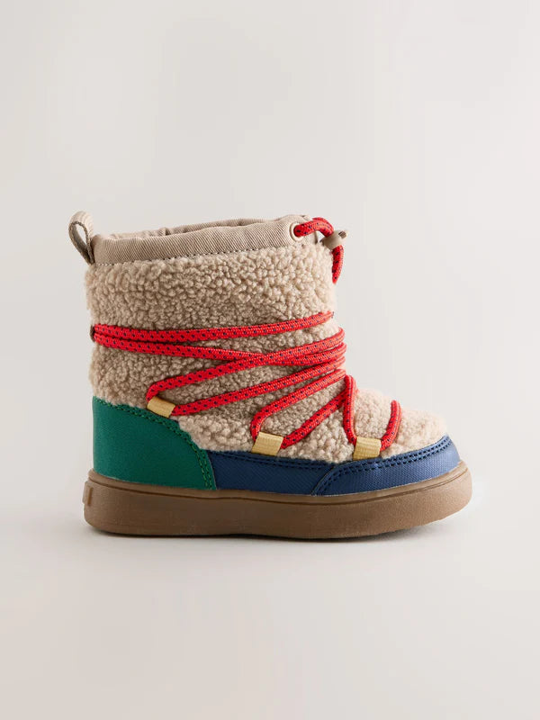 Neutral Borg Bungee Pull On Boots