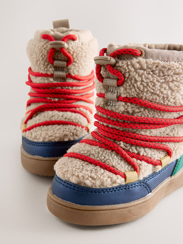 Neutral Borg Bungee Pull On Boots