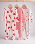 Pink baby onesie