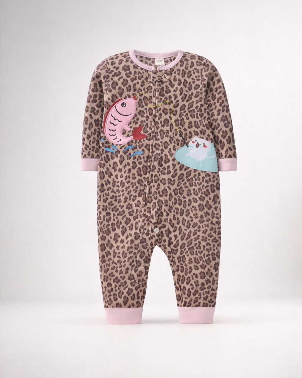 Brown cotton jumpsuit