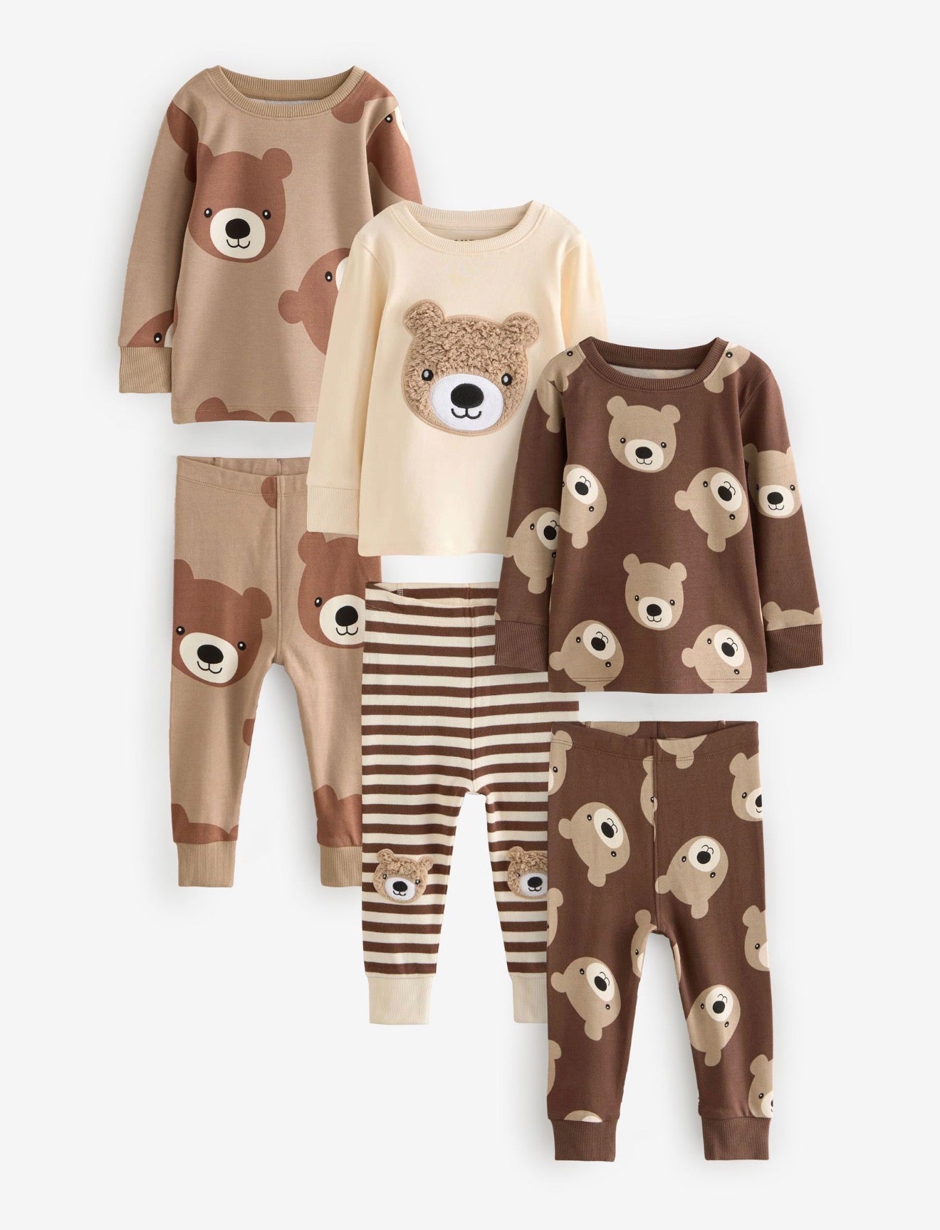 3 pack sunggle pyjamas