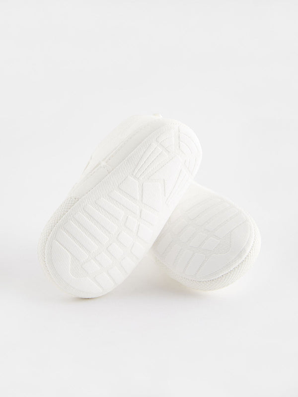 White Touch Fastening Trainers
